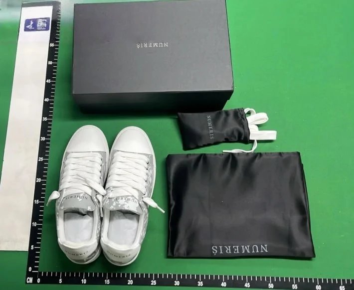 Numeris White Low Top Sneakers Kakobuy spreadsheet find