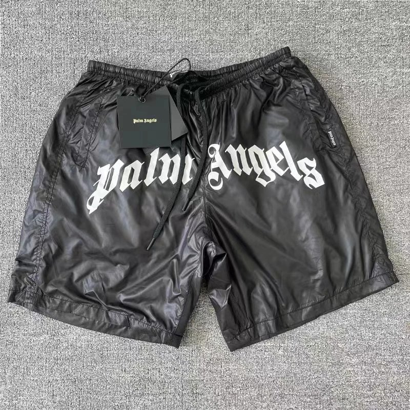 Palm Angels Logo Print Nylon Shorts Kakobuy pants spreadsheet listing