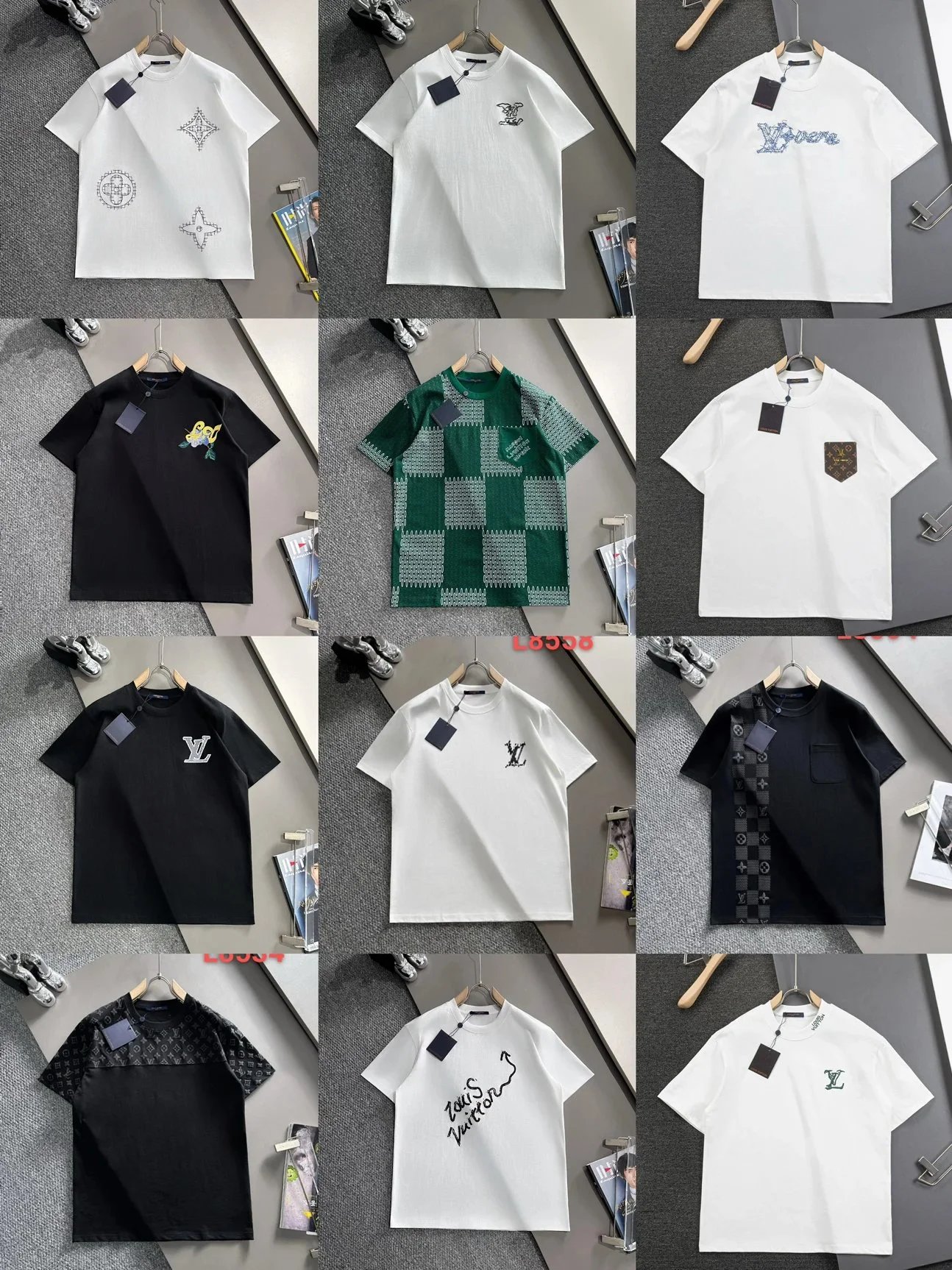 Louis Vuitton Monogram & Artistic Print T-Shirts Kakobuy t-shirts spreadsheet listing