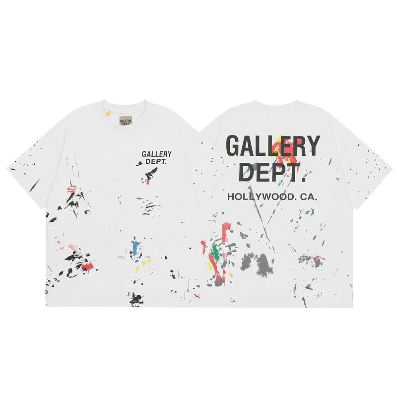Gallery Dept. Paint Splatter T-Shirt Kakobuy t-shirts spreadsheet listing